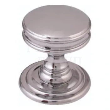 Мебельная ручка-кноб CORONA mod. '0040L' полированный хром