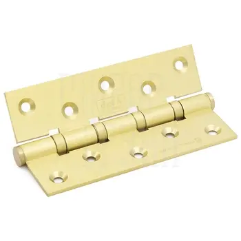 Дверная петля универсальная PALLADIUM N 500 C-5 125 мм (латунная) 70/80 кг матовая латунь