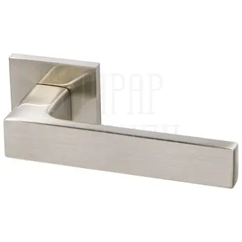 Дверная ручка Armadillo на квадратной розетке 'SKY' USS матовый никель