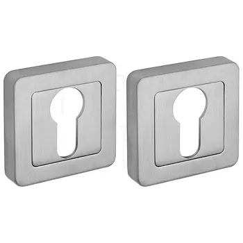 Накладка Fuaro (Фуаро) под цилиндр ET XM сатинированный хром