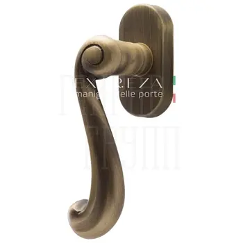 Ручка оконная Extreza 'Berta' (Берта) 312 HW матовая бронза