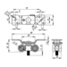 Комплект роликов Armadillo для раздвижных дверей DIY Comfort 60/4 kit (877), схема