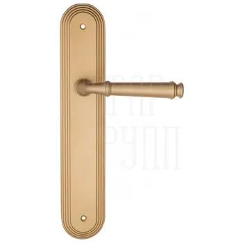 Дверная ручка Fratelli Cattini 'FARFALLA' на планке PL288 матовая латунь