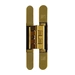 Петля дверная скрытая узкая KUBICA HYBRID K2460 DXSX (60/80 кг), золото