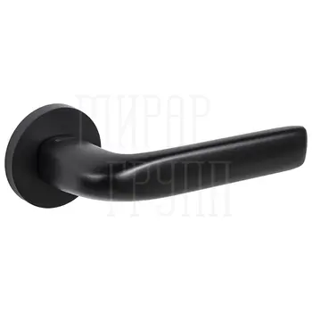 Дверная ручка на круглой розетке Fuaro (Фуаро) 'PRIDE' K.SLR52 черный