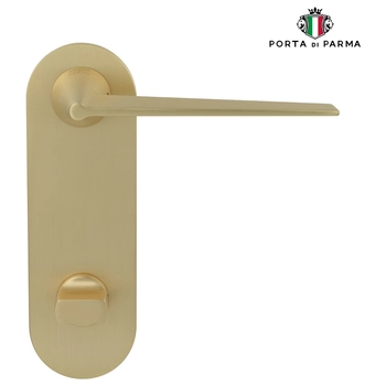 Дверная ручка на планке PORTA DI PARMA 'Cono' матовое золото
