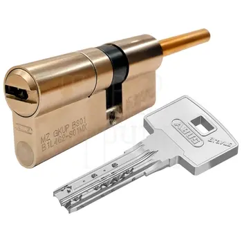 Цилиндровый механизм Abus Bravus.3000 MX ключ-длинный шток 125 mm (90+10+25) латунь