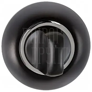 Завертка к ручкам PUERTO INBK AL 08 черный + полированный хром