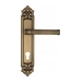 Дверная ручка Venezia "IMPERO" на планке PL96, матовая бронза (cyl)