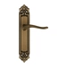 Дверная ручка Extreza 'ARIANA' (Ариана) 333 на планке PL02, матовая бронза (cyl)