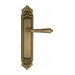 Дверная ручка Venezia "VIGNOLE" на планке PL96, матовая бронза