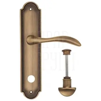 Дверная ручка Fratelli Cattini 'LUCCIA' на планке PL248 матовая бронза (wc-2)
