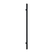Ручка-скоба дверная Extreza Hi-Tech "8490-120" (1200/900 mm), черный