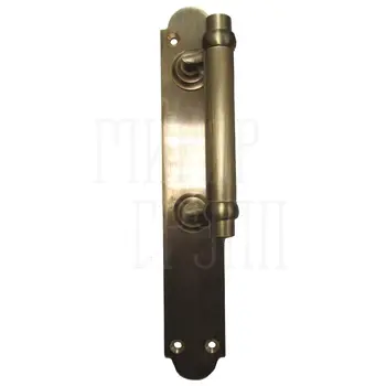 Дверная ручка-скоба SDR2 (280/100 мм) античная бронза (правая)