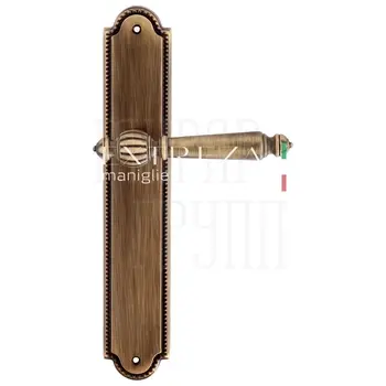 Дверная ручка Extreza 'DANIEL' (Даниел) 308 на планке PL03 матовая бронза