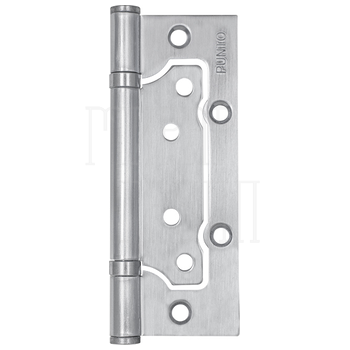 Петля Punto (Пунто) универсальная без врезки IN5200W (200-2B 125x25) матовый хром