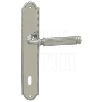 Дверная ручка на планке Melodia 290/458 'Ranja' полированный хром (key)