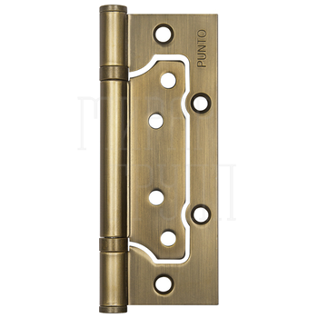 Петля Punto (Пунто) универсальная без врезки IN5200W (200-2B 125x25) бронза