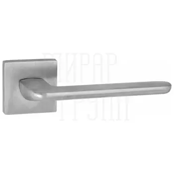 Дверные ручки Renz (Ренц) 'Лана' INDH 95-03 на квадратной розетке суперсатин. хром