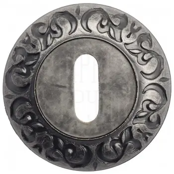 Накладка дверная под ключ буратино Venezia KEY-1 D4 античное серебро