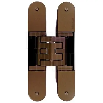 Петля дверная скрытая Koblenz Kubica 5080 DXSX (80/100 кг) бронза