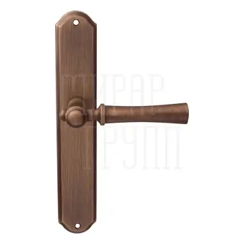 Дверная ручка на планке Melodia 283/131 'Carlo' матовая бронза