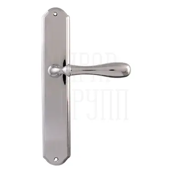 Дверная ручка на планке Melodia 294/131 'Beta' полированный хром