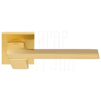 Дверная ручка на розетке Mandelli 'Jet' 1371 матовое золото