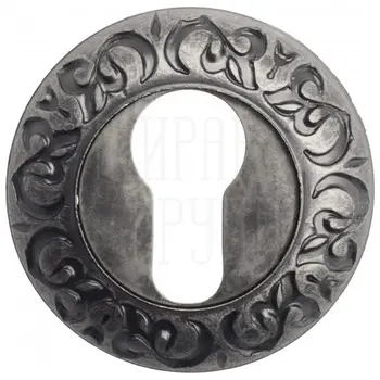 Накладка дверная под цилиндр Venezia CYL-1 D4 античное серебро