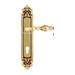 Дверная ручка Extreza 'EVITA' (Эвита) 301 на планке PL02, французское золото (cyl)