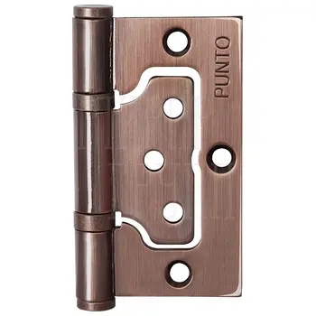 Петля Punto (Пунто) универсальная без врезки IN3200W (200-2B 75x25) медь