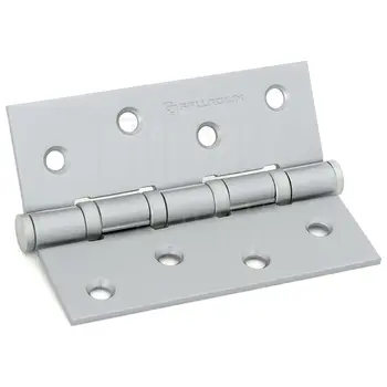 Дверная петля универсальная PALLADIUM 500 C-S-4 100 мм (стальная) 40/50 кг перламутровый хром