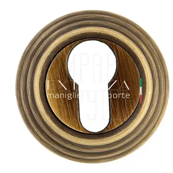 Накладка дверная под цилиндр Extreza CYL R05 матовая бронза