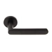 Дверная ручка на розетке Forme 212R "Solis" (50PVC), черный