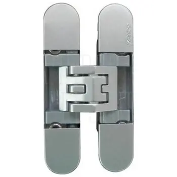 Петля дверная скрытая KUBICA 6400 DXSX (30/45 кг) самоцентрирующаяся матовый никель