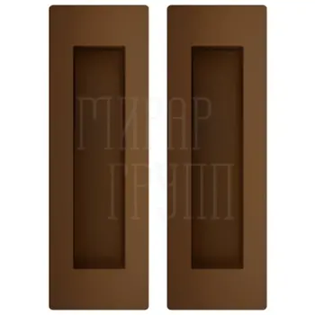 Ручка для раздвижных дверей Armadillo SH010 URB коричневая бронза