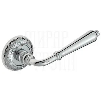 Дверная ручка на розетке Venezia 'CLASSIC' D4 полированный хром