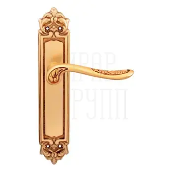 Дверная ручка на планке Melodia 285/229 'Daisy' французское золото