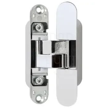 E30200.02.91.* петля скрытая AGB (АГБ) ECLIPSE 3.0 (4 накладки в комплекте) БЛИСТЕР, 40 кг