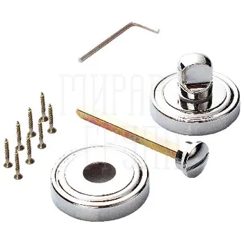 Завертка к ручкам Renz INBK 16 полированный хром