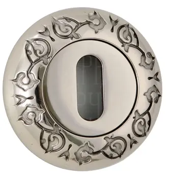 Накладка дверная под ключ буратино Extreza KEY R04 полированный никель