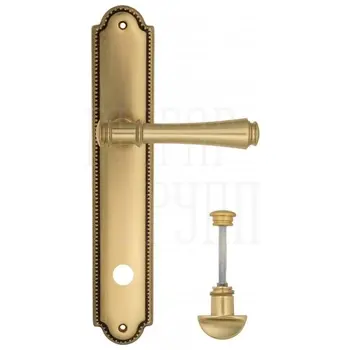Дверная ручка Venezia 'CALLISTO' на планке PL98 французское золото (wc)