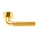 Дверная ручка на круглой розетке Forme 525 'SHINOBI', золото PVD 