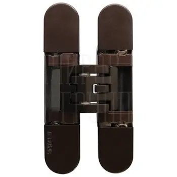 Петля дверная скрытая KUBICA 6400 DXSX (30/45 кг) самоцентрирующаяся бронза