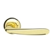 Ручка раздельная на круглой розетке Armadillo "Pava" LD42, золото