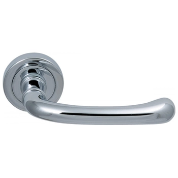 Ручка латунная на розетке Pasini 'Gamma' 3401 (0037) полированный хром