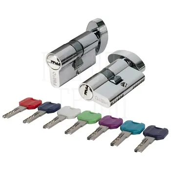 Цилиндровый Punto (Пунто) MaxPro7002Knob52mm(21+10+21) BL 7key с вертушкой
