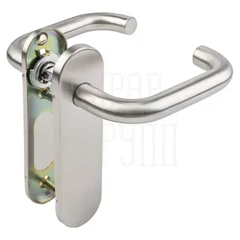 Ручка Fuaro (Фуаро) дверная FP.DH172.0433 W/CYL HOLE NE (9x140) без отверстий под ЦМ