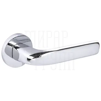 Дверные ручки-защелки на раздельном основании Fuaro (Фуаро) 'PRIDE' SLR (R.SLR52.PRIDE) хром