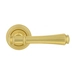 Дверная ручка Extreza "Piero" (Пиеро) 326 на круглой розетке R05, французское золото